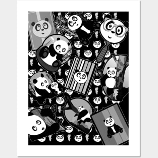 Panda Mix Posters and Art